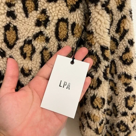 LPA Suzetta Jacket Leopard Hoodie - Picture 5 of 6